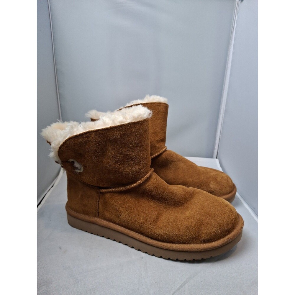 KOOLABURRA BY UGG Ankle Short Winter Boots Chestnut Women's Size 8